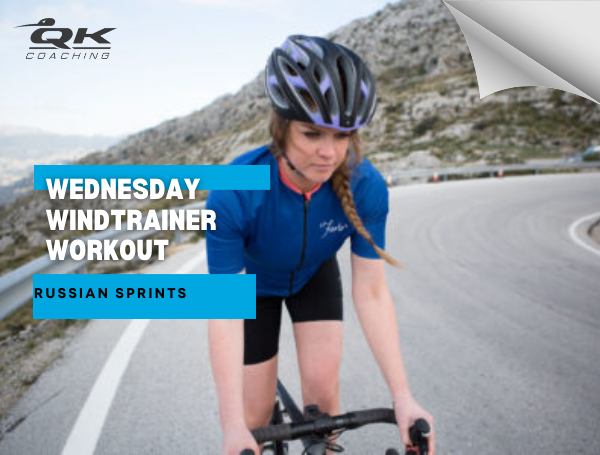 Wednesday Windtrainer Workout: Russian Sprints - Coach Ray - Qwik