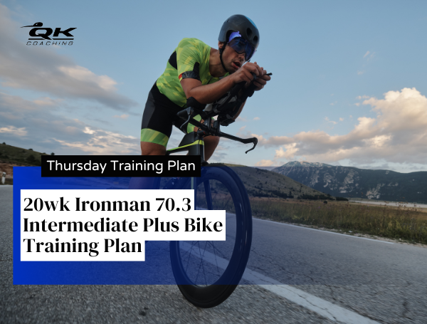 20wk Ironman 70.3 Intermediate Plus Bike Training Plan