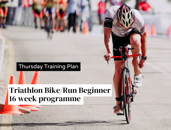 Triathlon Bike/Run Beginner 16 week programme