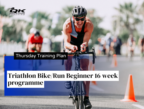 Triathlon Bike/Run Beginner 16 week programme